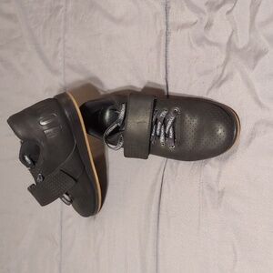 NOBULL Women's Black Leather Lifter Shoes Size 7.5